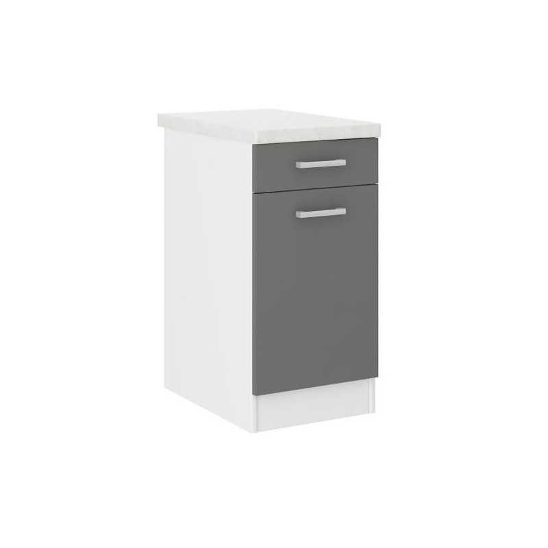 Bigbuy Ultra Küchenschrank Grau 40 Cm