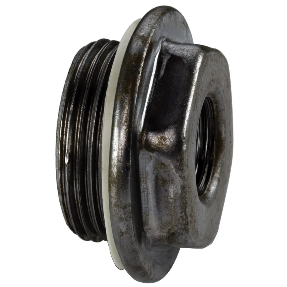 Simplex Reduzierstopfen Links 1 1/4" Ag X 1/2" Ig Stahl Weiß
