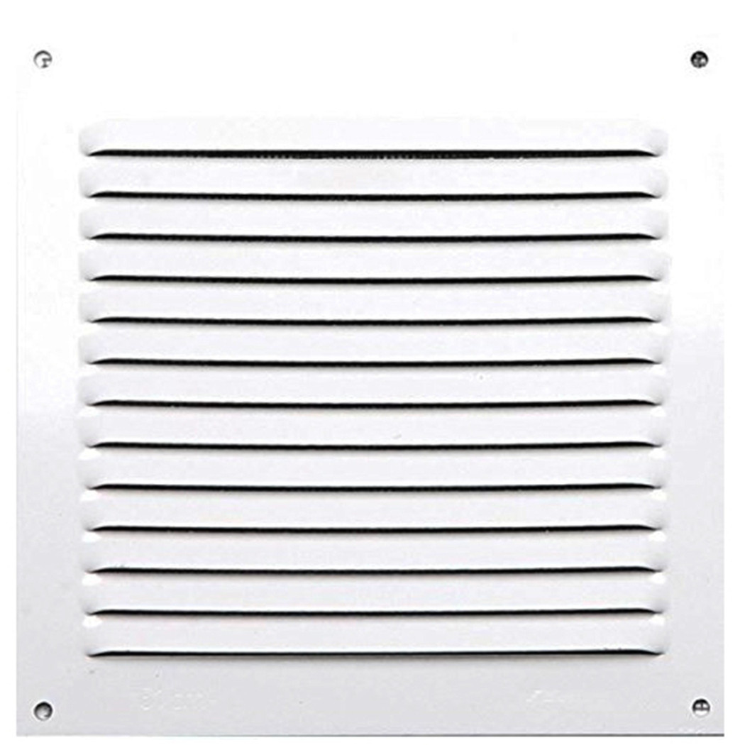 Trade Shop - 25 X 25 Cm Metall-lüftungsgitter Für Die Lufteinlassbelüftung -