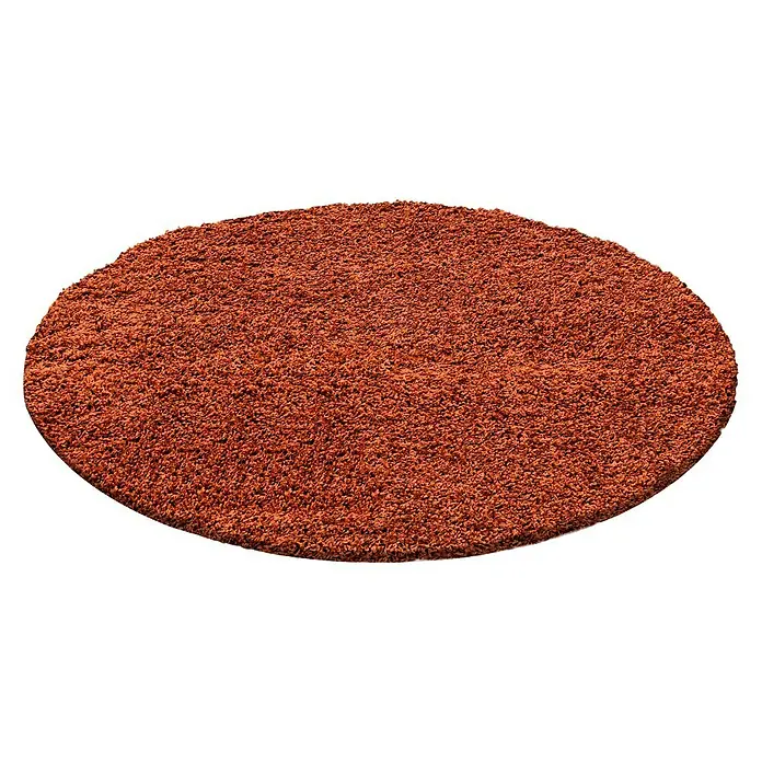Hochflorteppich Life 1500 (Terra, Durchmesser: 80 cm, 100 % Polypropylen)