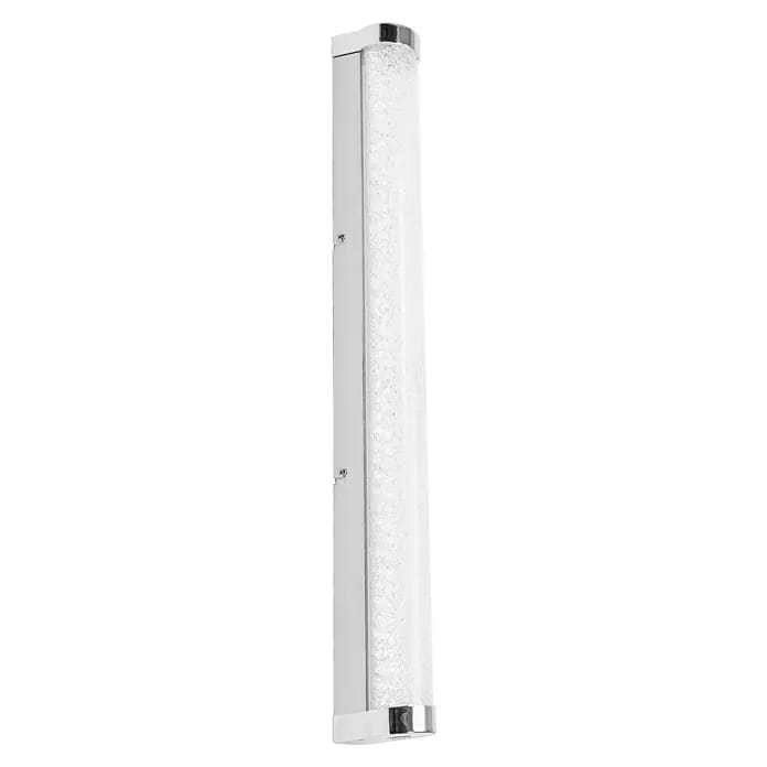 Ledvance Orbis LED-Spiegelleuchte Tube (12 W, L x B x H: 60 x 7 x 5,4 cm, Chrome, Bubbleglas, Warmweiß)