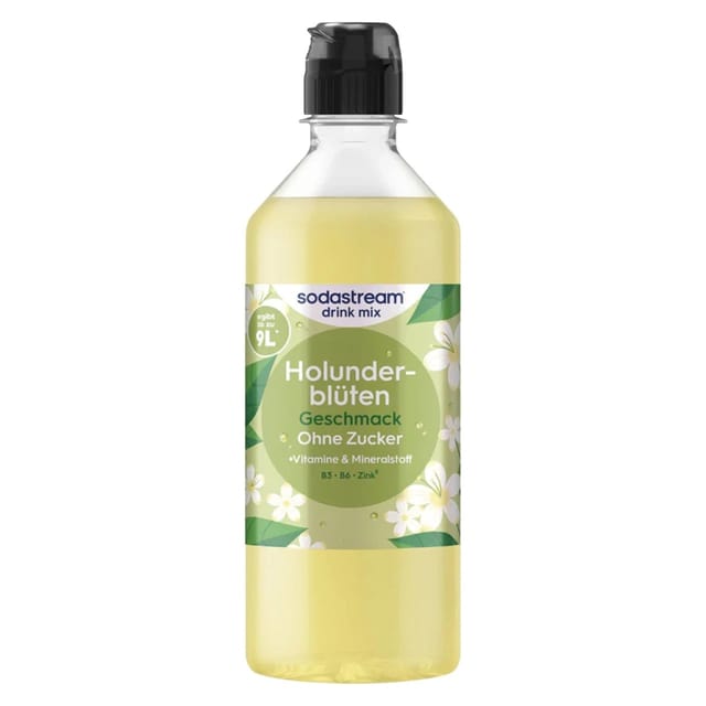 Sodastream Drink Mix Sirup Holunderblüte Zero 440 ml