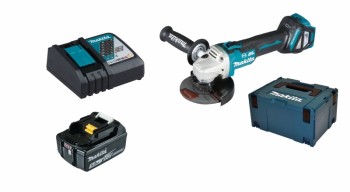 Makita DGA513RT1J 1x 5Ah Akku + Ladegerät