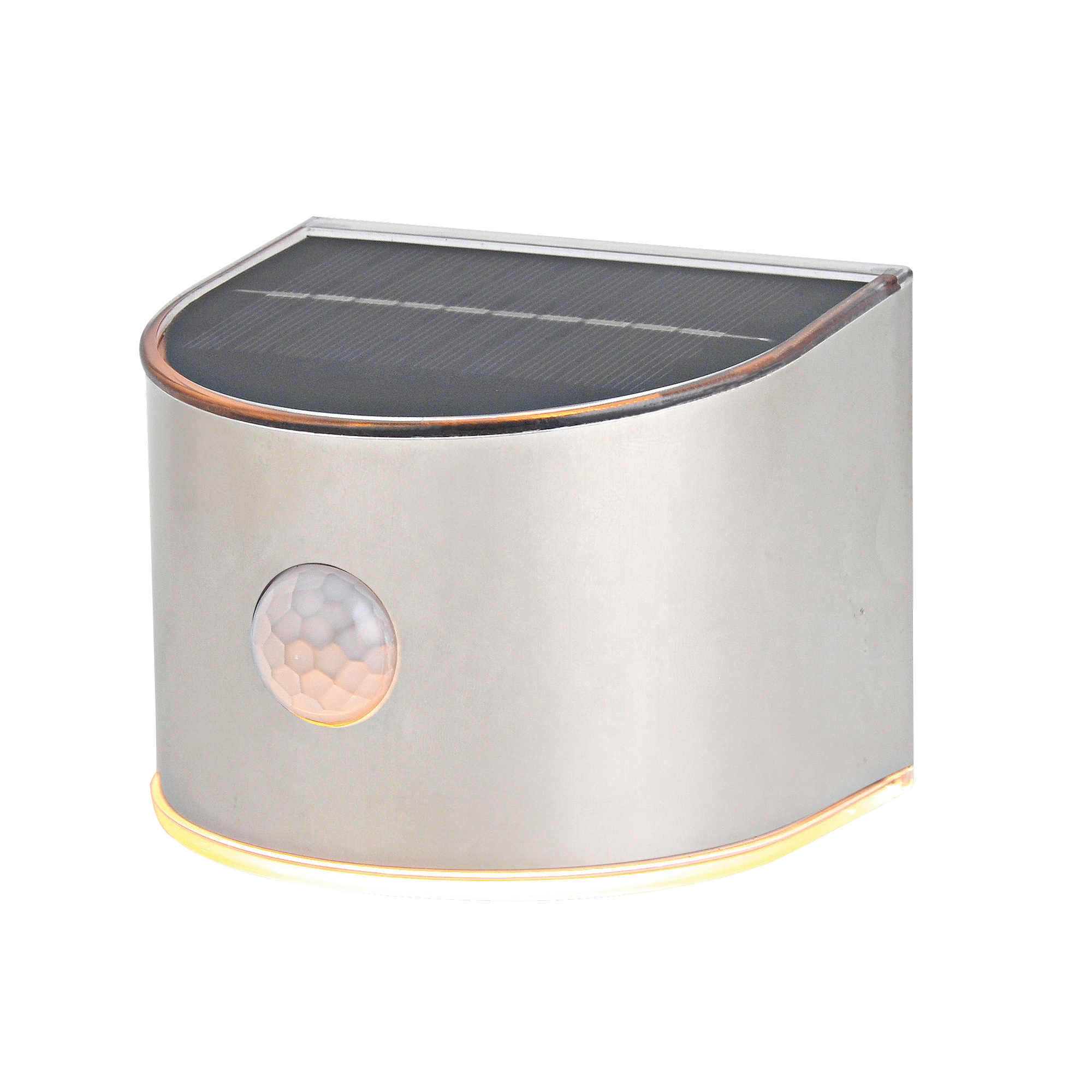 toom Solar-Außenwandleuchte 'Brasilia' mit Bewegungssensor 10 lm warmweiß IP 44 10 x 7,8 cm