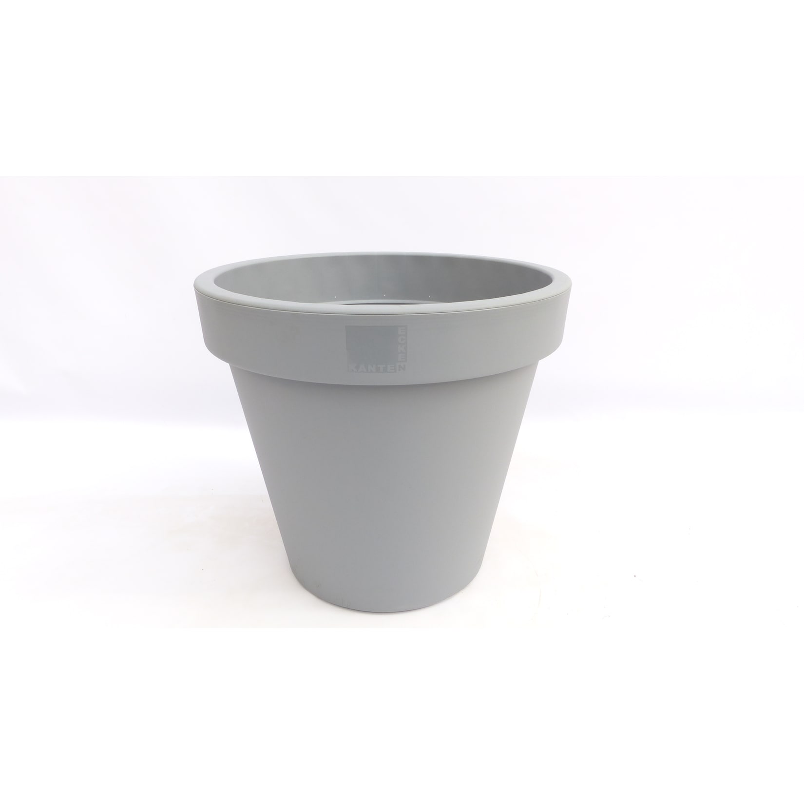 Pflanzkübel E&K, grau, rund Ø 80 cm, Pflanztopf Blumentopf Kübel XXL groß