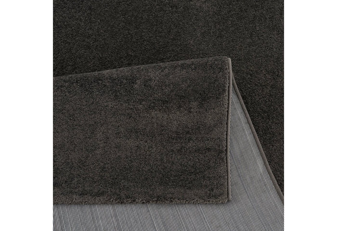 Sanat Teppich UNI, auch als Läufer und Rund, rechteckig, Höhe: 13 mm, robuster Kurzflorteppich, große Farbauswahl, Wohnzimmer, alle Räume Bild 2