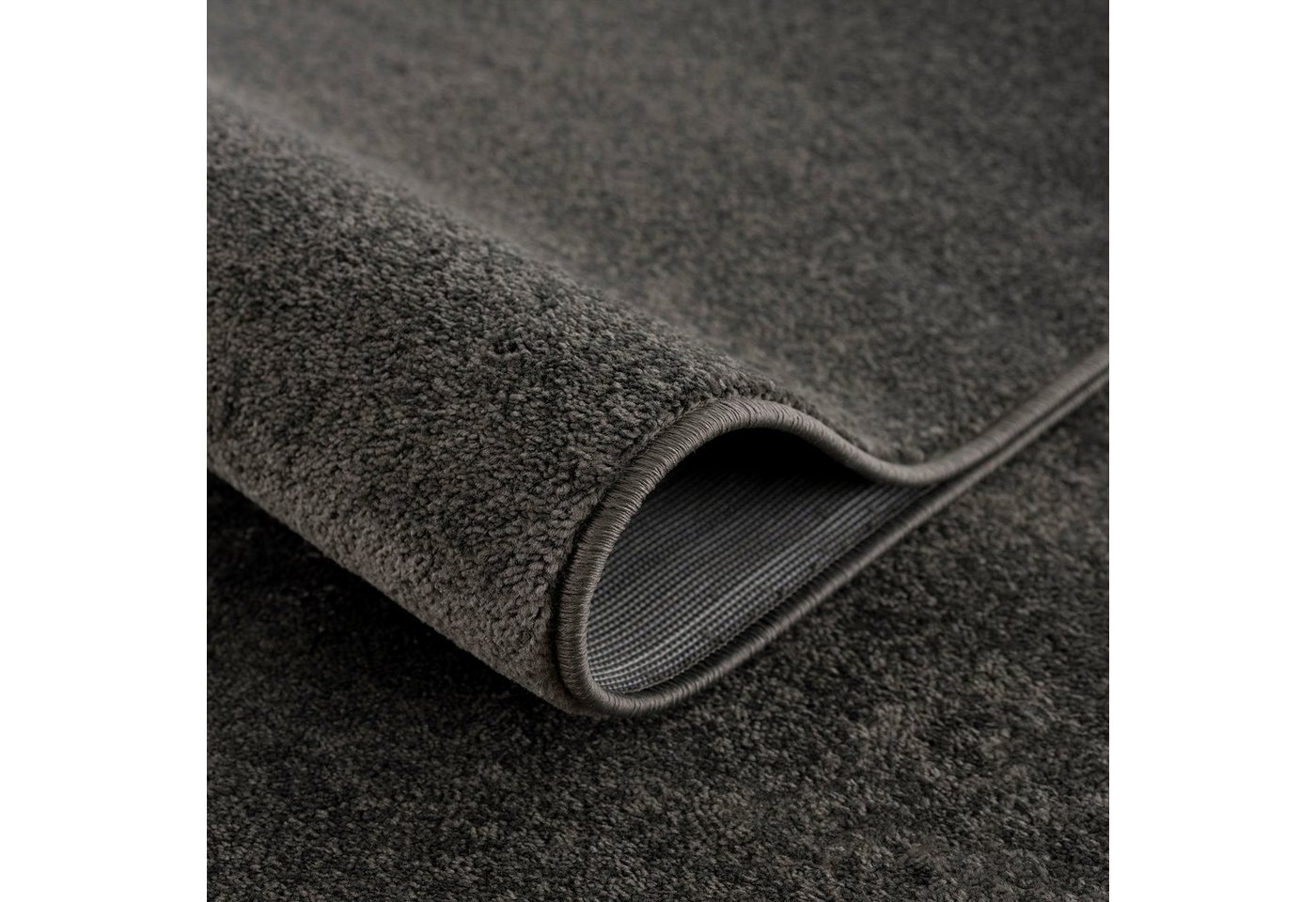 Sanat Teppich UNI, auch als Läufer und Rund, rechteckig, Höhe: 13 mm, robuster Kurzflorteppich, große Farbauswahl, Wohnzimmer, alle Räume Bild 4