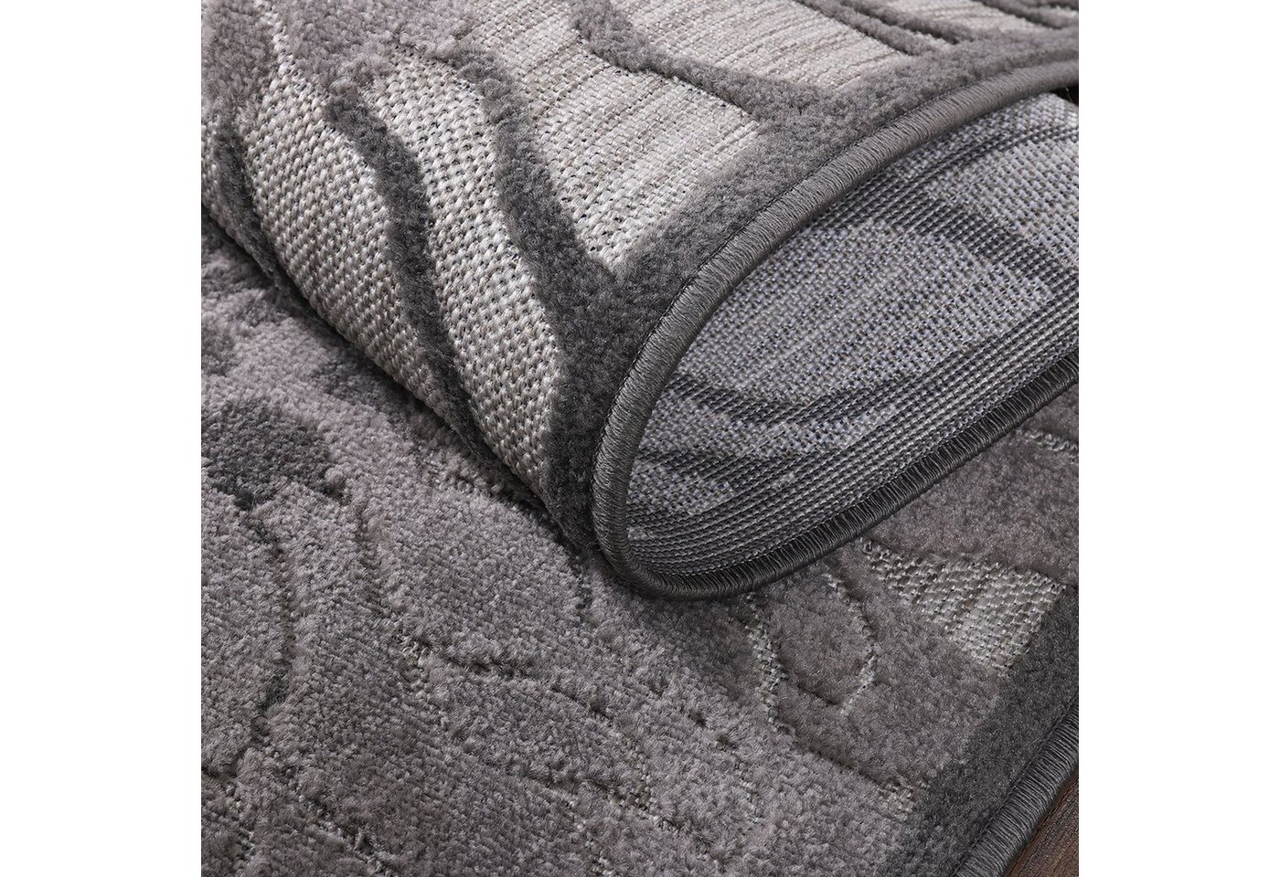 Sanat Teppich Floral 2 Outdoor, auch als Läufer und rund, rechteckig, Höhe: 6 mm, In- und Outdoor geeignet, Blumen, Balkon, Terrasse, Außenbereich Bild 5