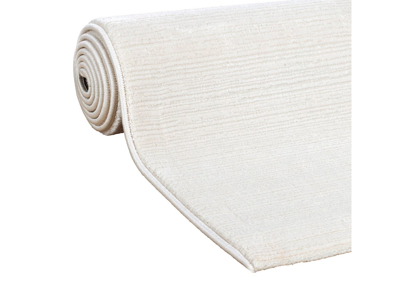 Sehrazat Teppich LIMA, auch als Läufer und in RUnd, rechteckig, Höhe: 10 mm, Kurzflor, Linienstruktur, leichter Glanz, Wohnzimmer Bild 4