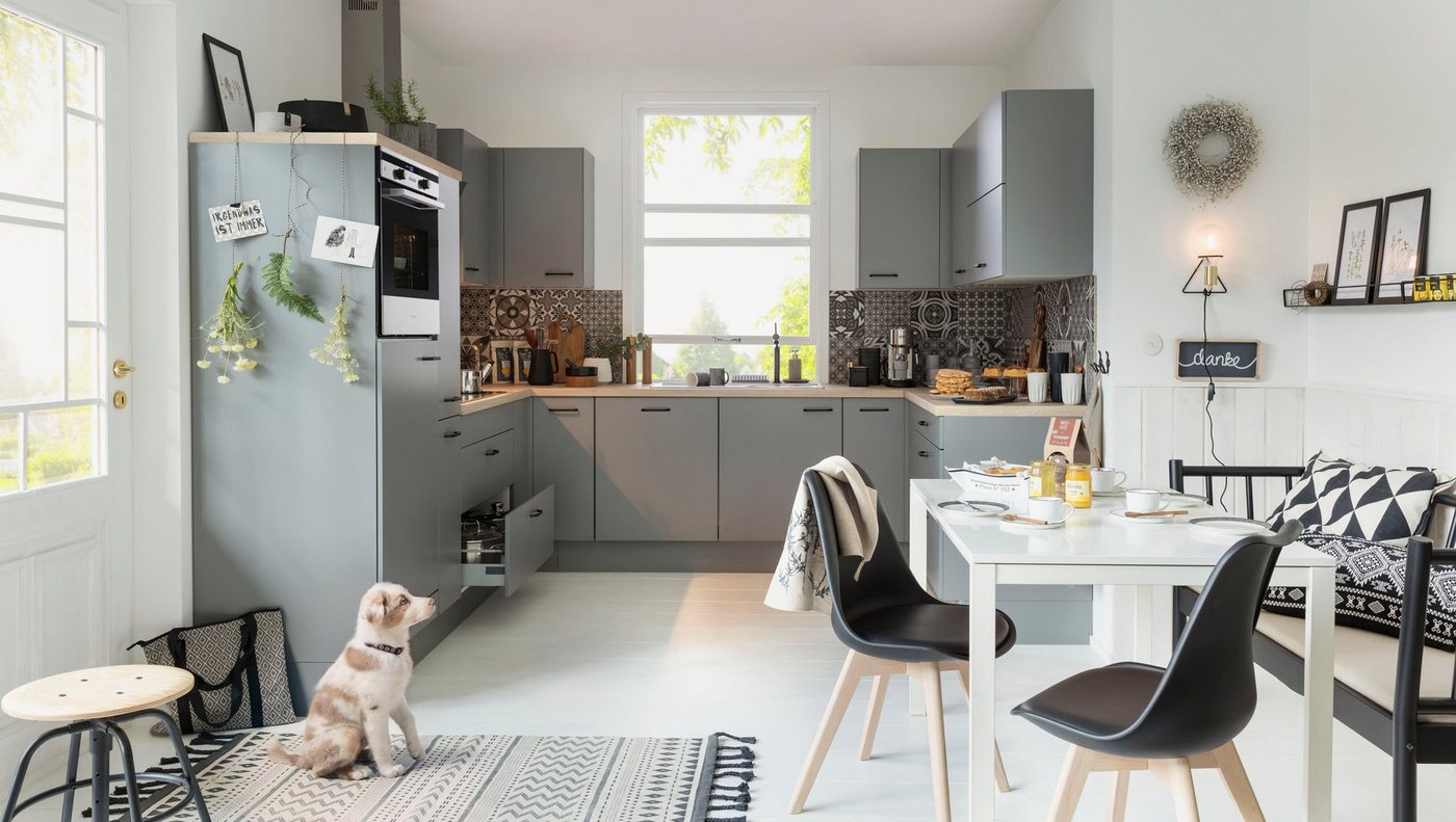 OPTIFIT Hängeschrank Elga mit Soft-Close-Funktion und Metallgriff, Breite 45 cm Bild 2