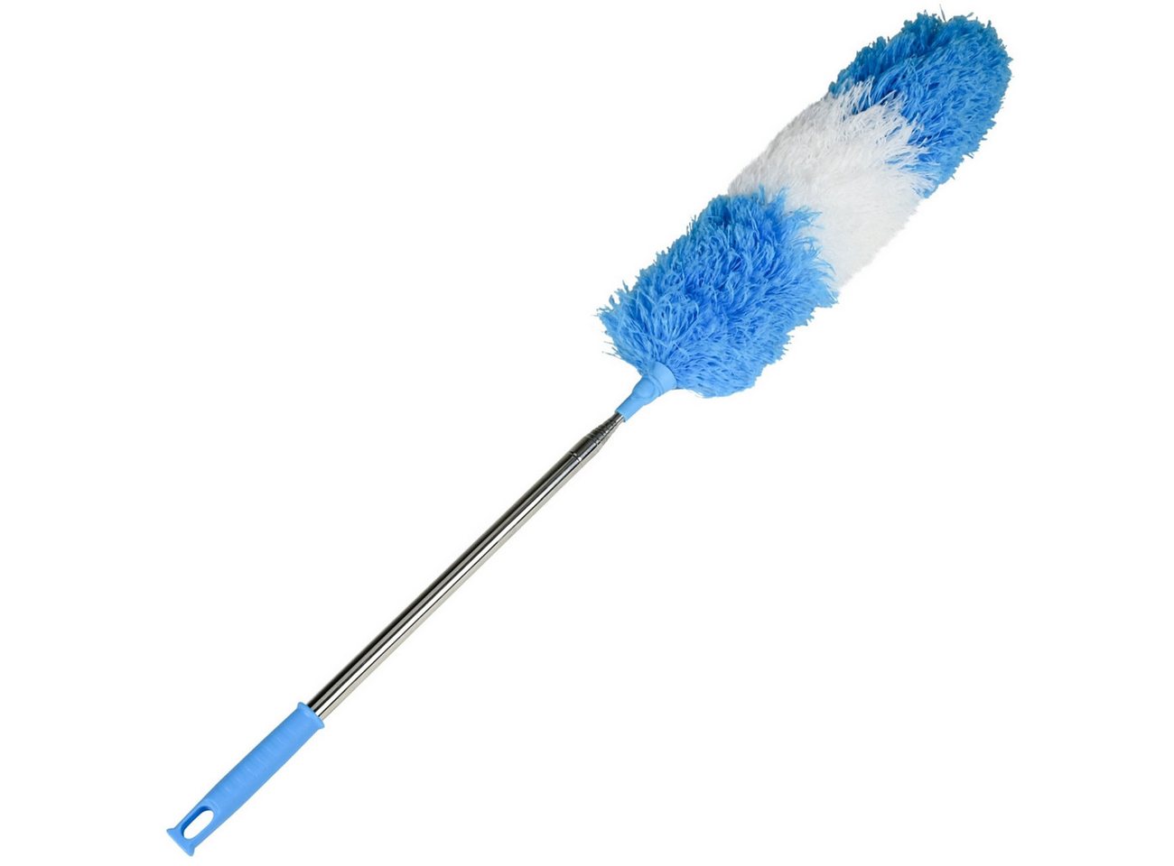 BENSON Staubwedel Flexibler Teleskop-Staubwedel 248 cm Ausziehbar Antistatisch Waschbar (1-St., 1er-Set & 2er-Set & 3er-Set), Ausziehbarer Staubwedel (78–248 cm) aus Edelstahl mit flexiblem Kopf