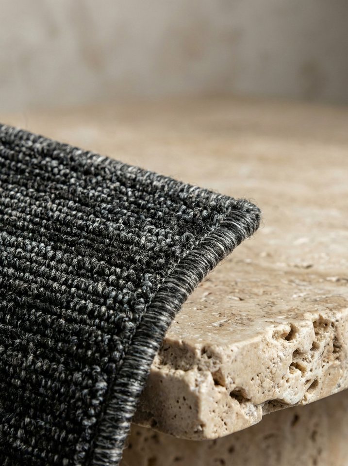 KADIMA DESIGN Teppich AMMER Wohnzimmer Schlafzimmer Waschbar Wohnzimmerteppich Esszimmer, Rechteckig, Höhe: 7 mm, Anthrazit, 60x100 cm, Strapazierfähig Waschbar Bild 3