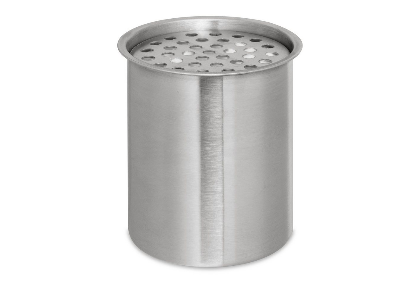 Moritz Dekokamin Edelstahl Dose 0,45 l NEU Bio Ethanol Dose 0,45 mit Wolle, Edelstahl, Standkamin Ethanolbrenner Glasfeuer Terrassenfeuer Kamin Bild 3