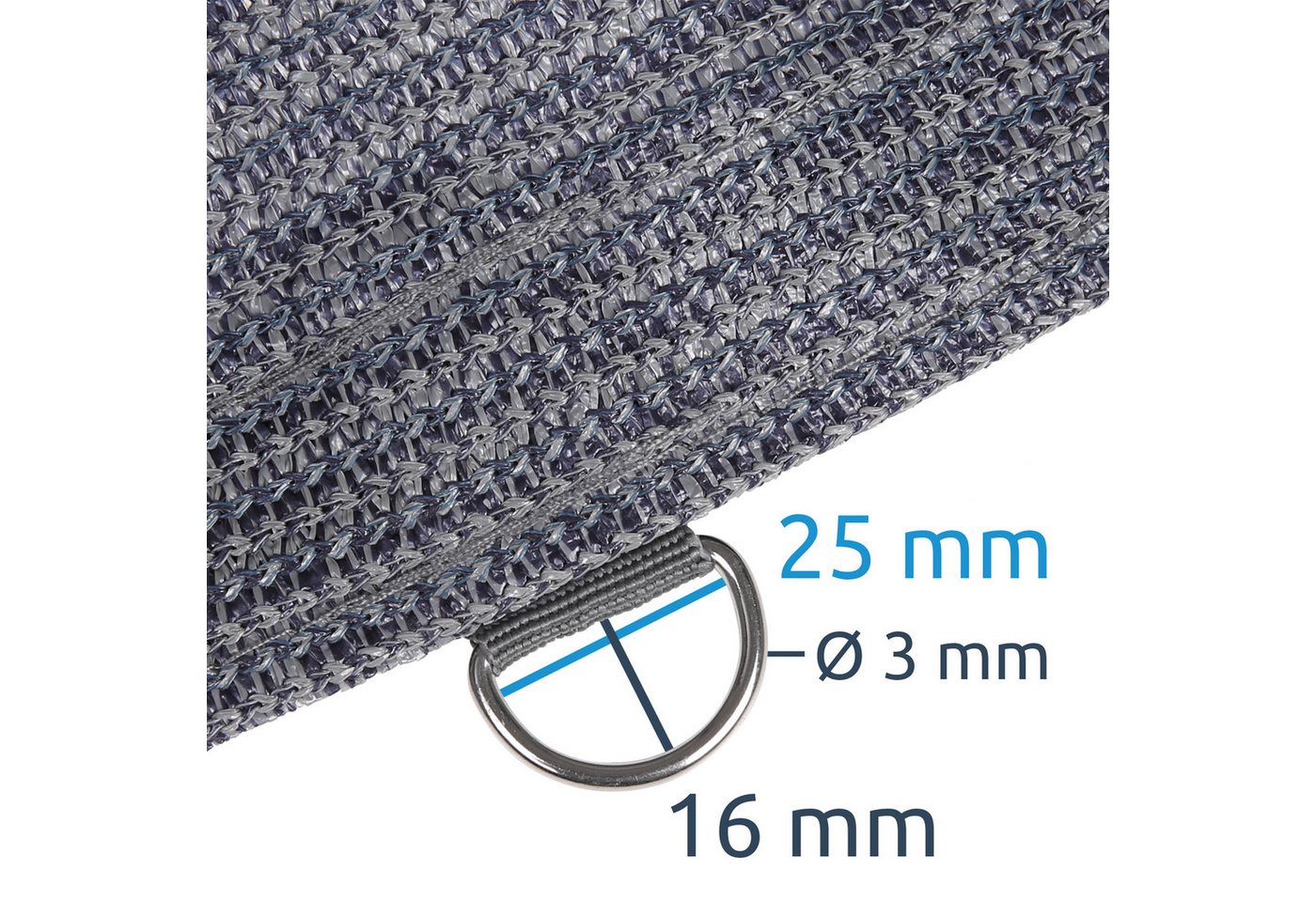 yourGEAR Zeltteppiche your GEAR Toskana 300 x 300 HDPE Vorzeltteppich Teppich mit Tasche Bild 4
