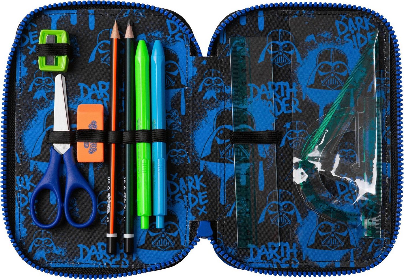 CoolPack Federmäppchen Etui, Star Wars, Darth Vader, befüllt Bild 3