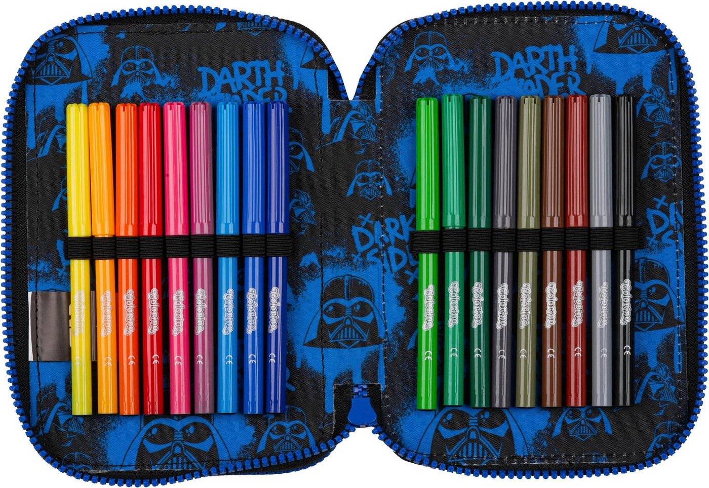 CoolPack Federmäppchen Etui, Star Wars, Darth Vader, befüllt Bild 5