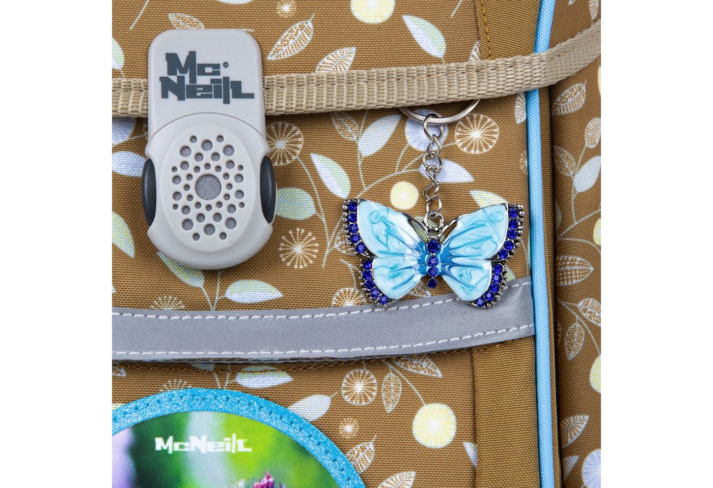 McNeill Schulranzen Tenero, Greta (Set, 5-tlg), inkl. Federmäppchen, Turnbeutel, Schlamperrolle & Motivmagnet Bild 3