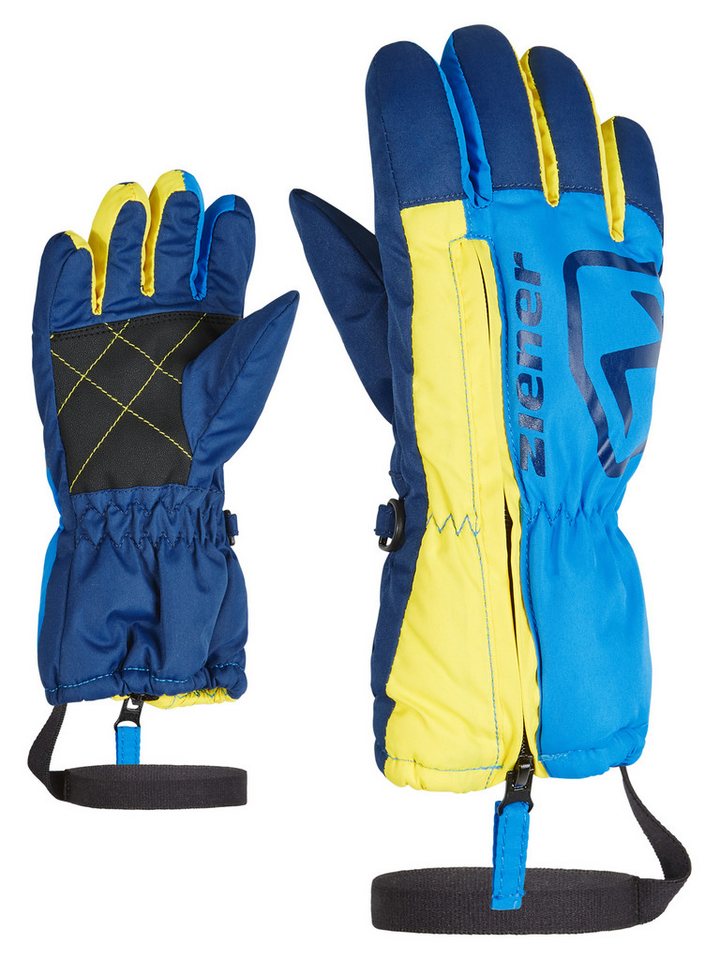 Ziener Skihandschuhe LEO-Z Kinder wasserabweisend, windabweisend, atmungsaktiv, langer Reißverschluss Bild 3