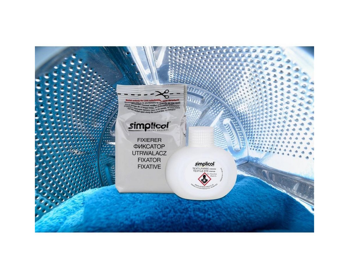 simplicol Textilfarbe Simplicol Textilfarbe intensiv Miss Lavendel Flüssigfarbe, Fixierer (1 Bild 4