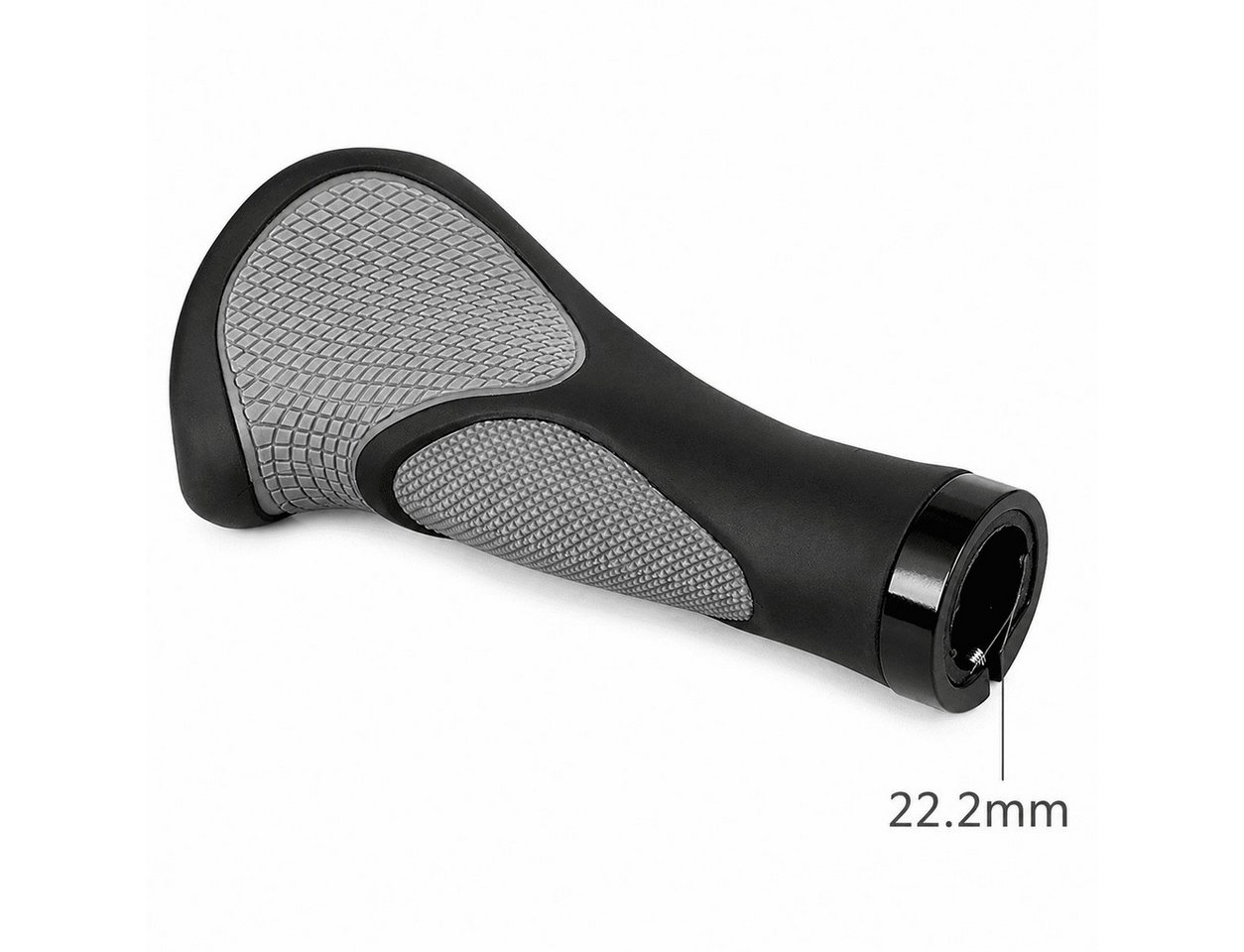 MidGard Fahrradlenkergriff Lenkergriffe f. E-Bike Fahrradgriffe Fahrrad-Griffe f. MTB Gummigriffe (2-St) Bild 4