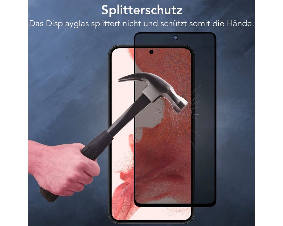 AVANA Schutzfolie Panzerglas für Samsung Galaxy S26 Plus Sichtschutz Panzerfolie 9H, (2-St), Schutzglas, Blickschutz, Anti-Spy Panzerfolie Bild 5
