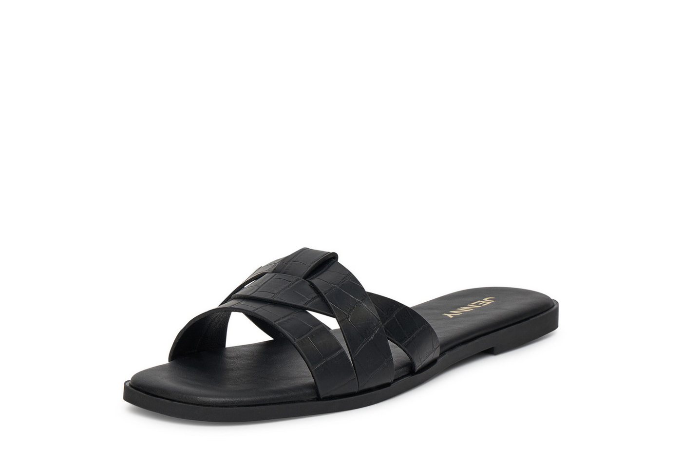Jenny Jenny Frauen-Flip-Flops Schwarze 5762015 Badepantolette Bild 2