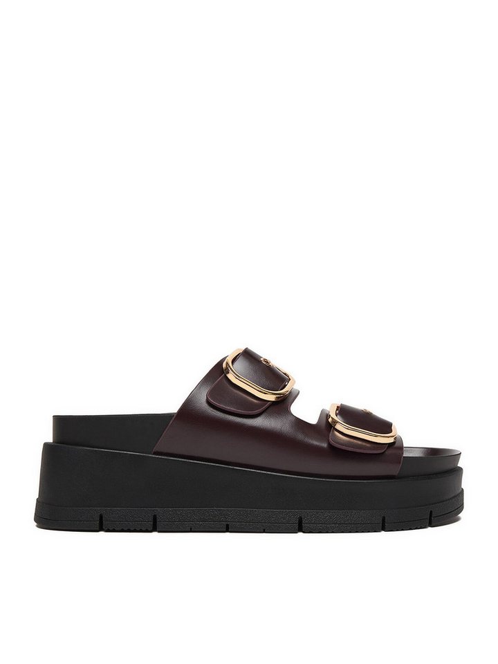 DeeZee Deezee Damen Flip-Flops Burgund DeeZee-CEO HY62273-2 Burgund Badepantolette Bild 2