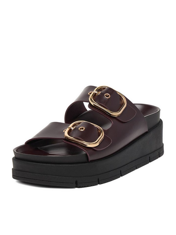 DeeZee Deezee Damen Flip-Flops Burgund DeeZee-CEO HY62273-2 Burgund Badepantolette Bild 4
