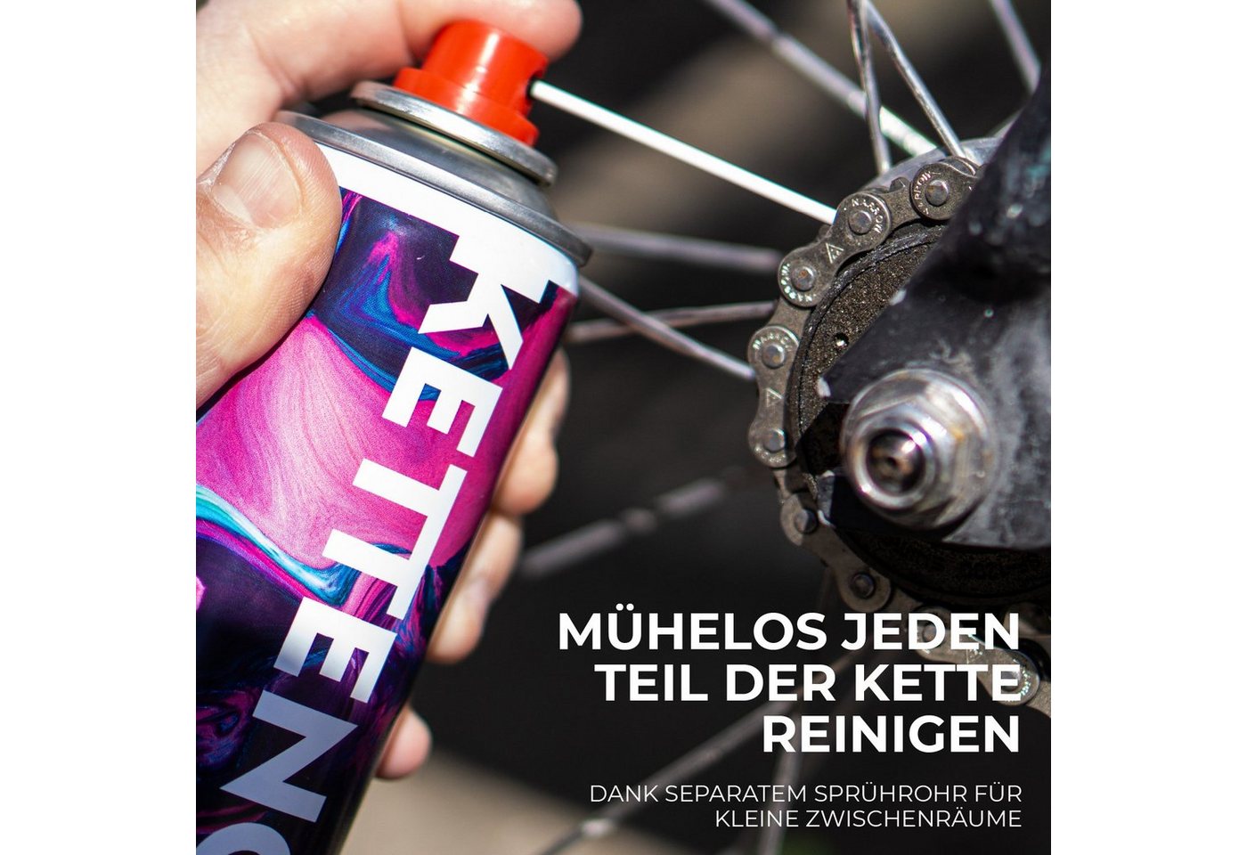 URBAN ZWEIRAD Fahrradketten Kettenöl Basic Fahrrad Kettenöl, 200 und 400 ml Fahrradpflege Bild 5