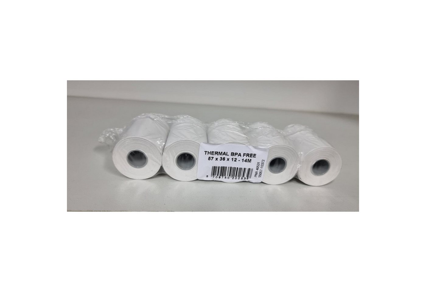 Soennecken Endlospapier Thermokassenrolle 57mmx14m 5 Stück