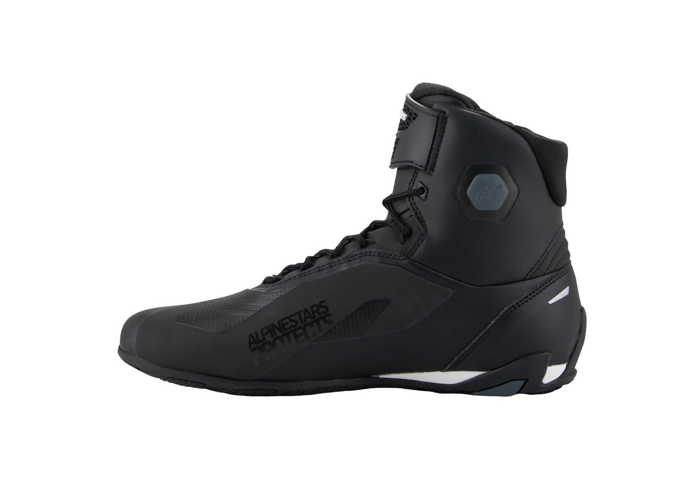 Alpinestars Alpinestars Faster-4 Motorradschuhe Schwarz / Weiss Motorradstiefel (Packung, Antistatische und Öl- und Benzinfeste Sohle) motorradschuhe für herren Bild 5