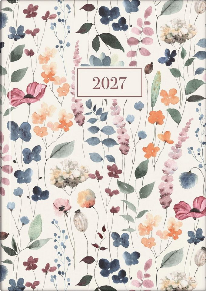 Baier & Schneider Buchkalender rido/idé 7028507027 Buchkalender Premium Young Line 2027 ""Watercolor