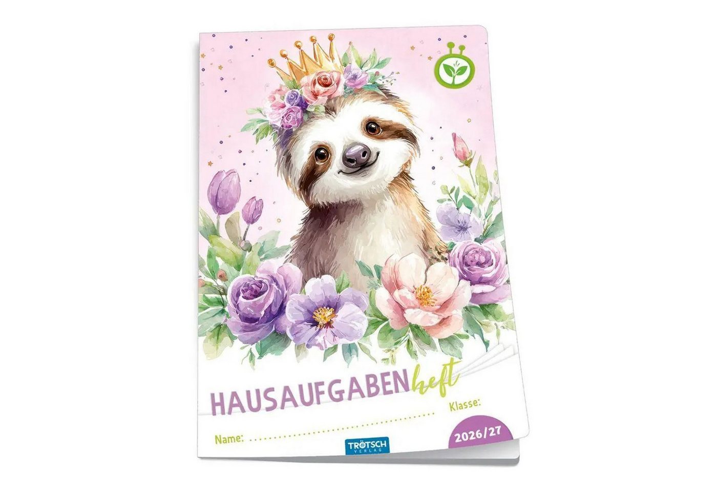 Trötsch Verlag Schulheft TRÖTSCH Hausaufgabenheft Grundschule Faultier 2026/27 Bild 4