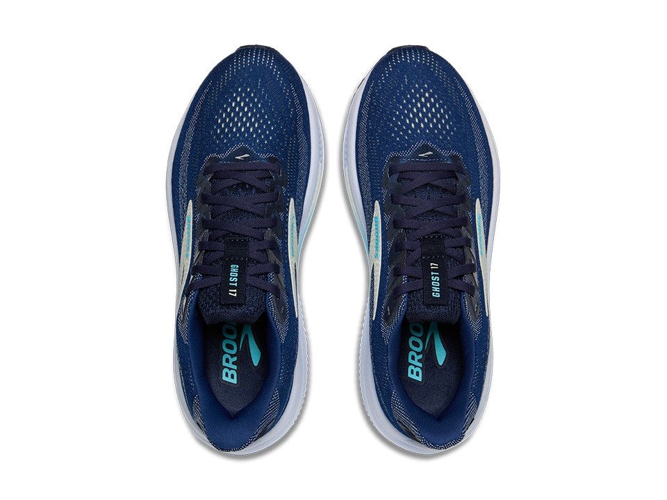 Brooks Ghost 17 Damen Laufschuh Narrow (2A) Navy/Green/Turquoise Laufschuh Bild 3