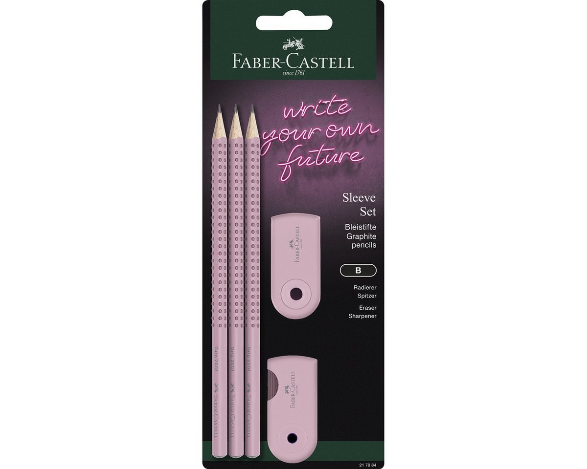 Faber-Castell Bleistift FABER-CASTELL Sleeve Set rose shadows