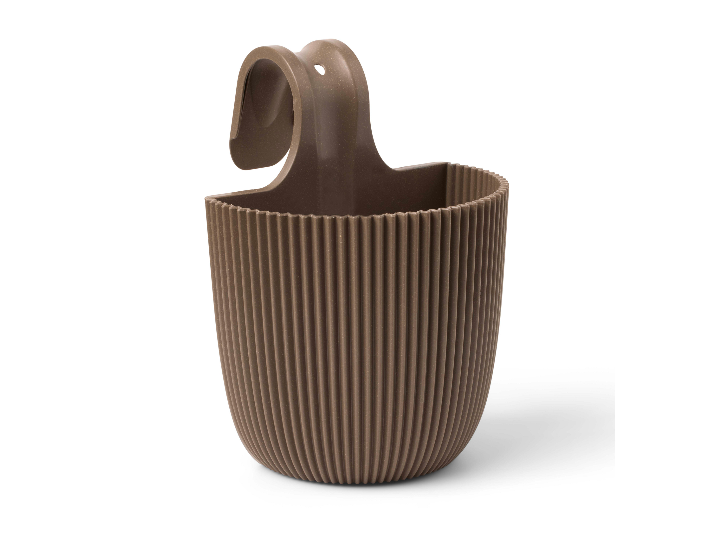 CAPI EUROPE Balkongeländer-Kasten »Groove« (warm taupe)