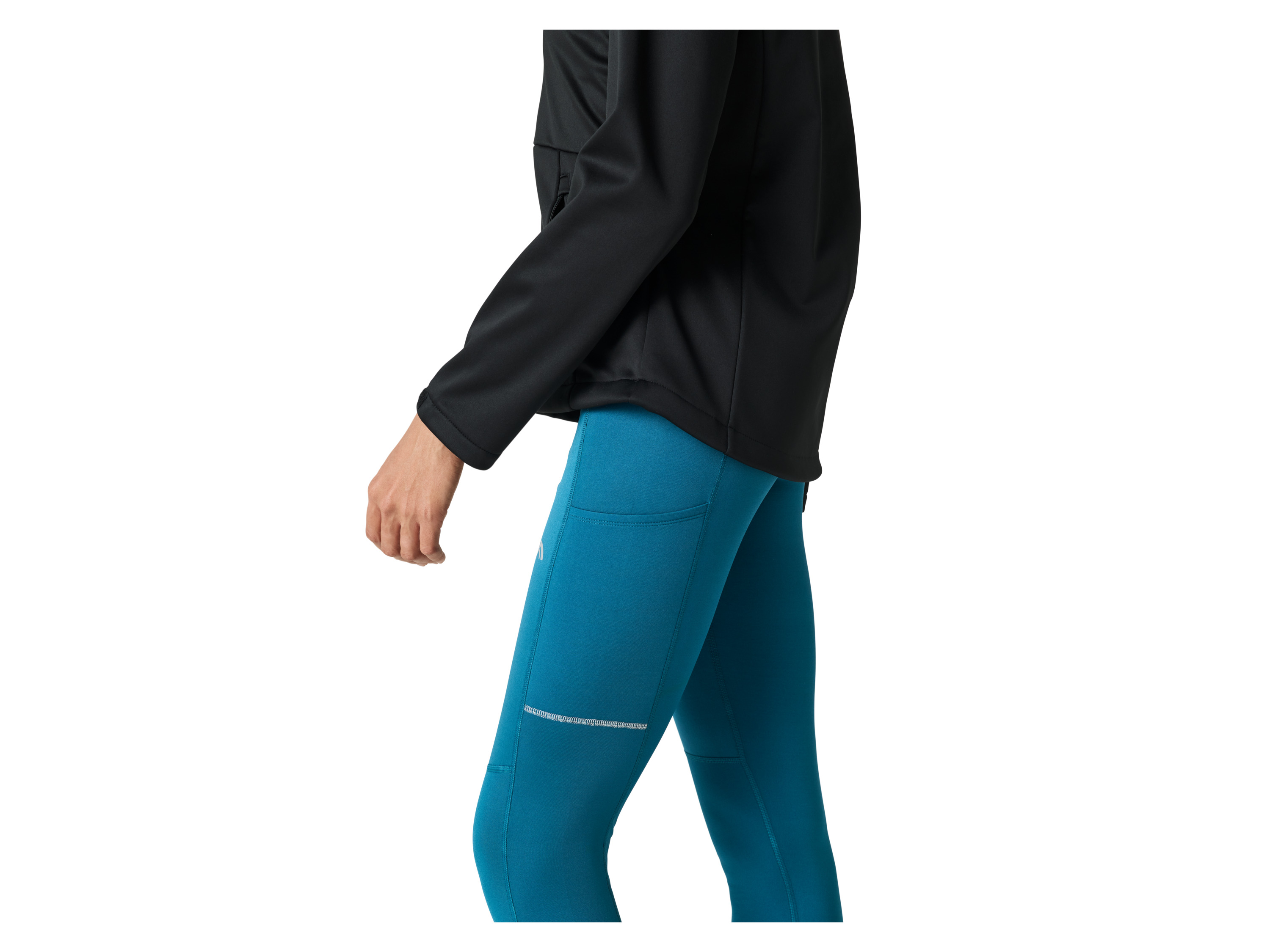 CRIVIT Damen Softshelljacke (Schwarz, M(40/42))