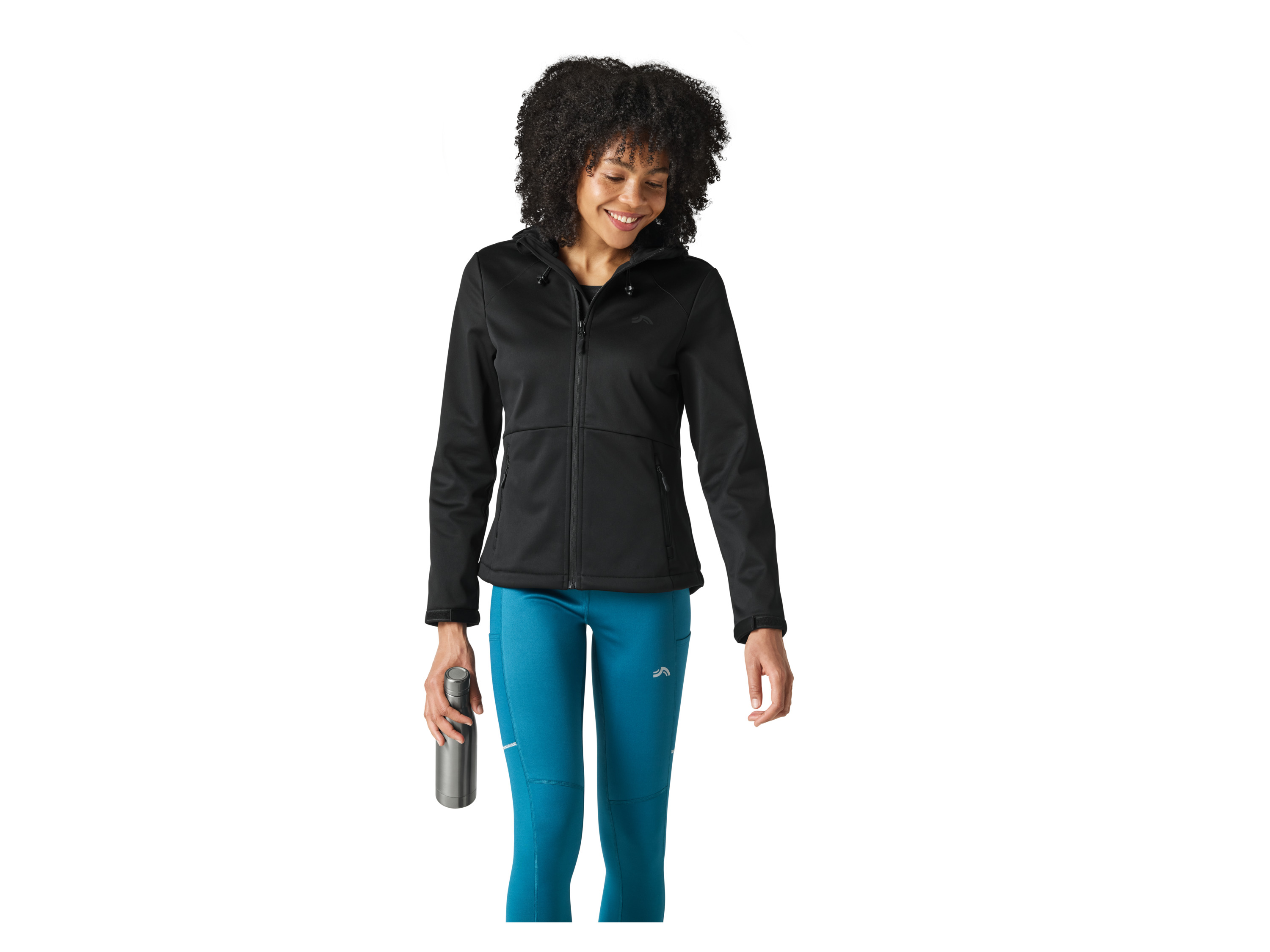 CRIVIT Damen Softshelljacke (Schwarz, XS(32/34)) Bild 3