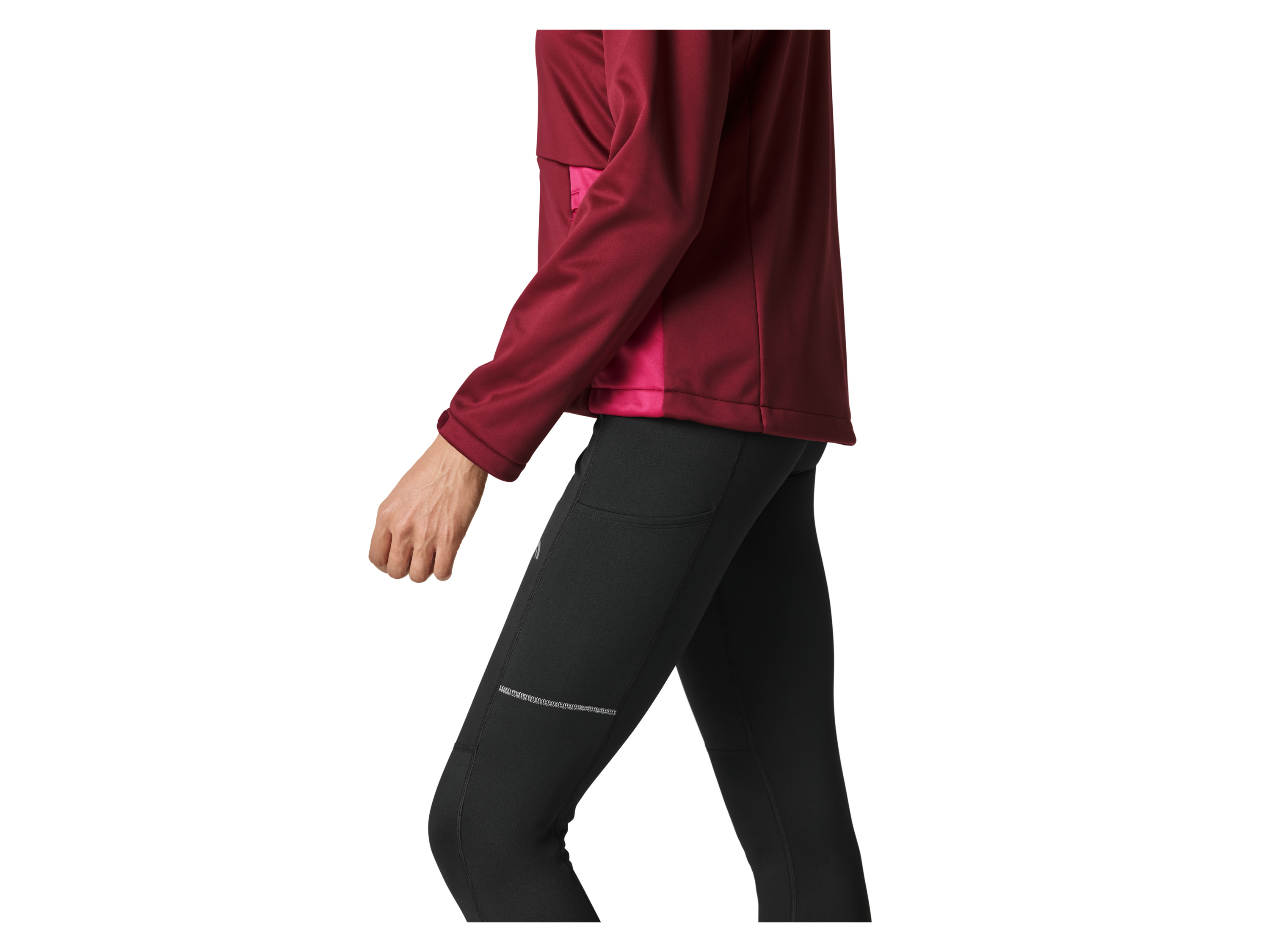 CRIVIT Damen Softshelljacke (Berry, L(44/46)) Bild 4