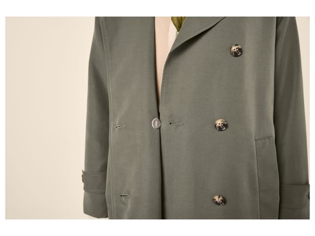 ESMARA® Damen Trenchcoat (Olive, M(40/42))