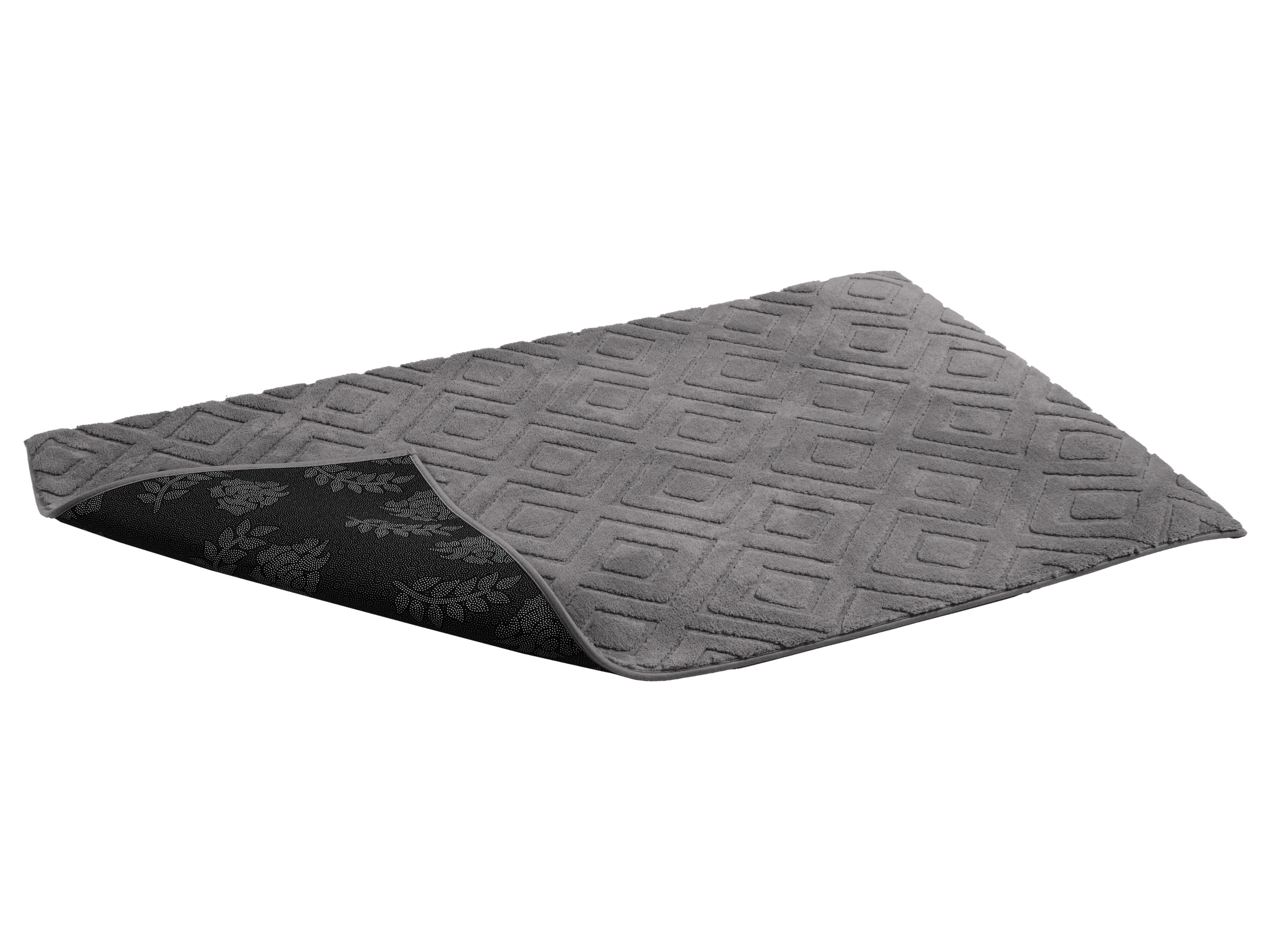 LIVARNO® Langflor-Teppich, 80 x 150 cm (Grau)