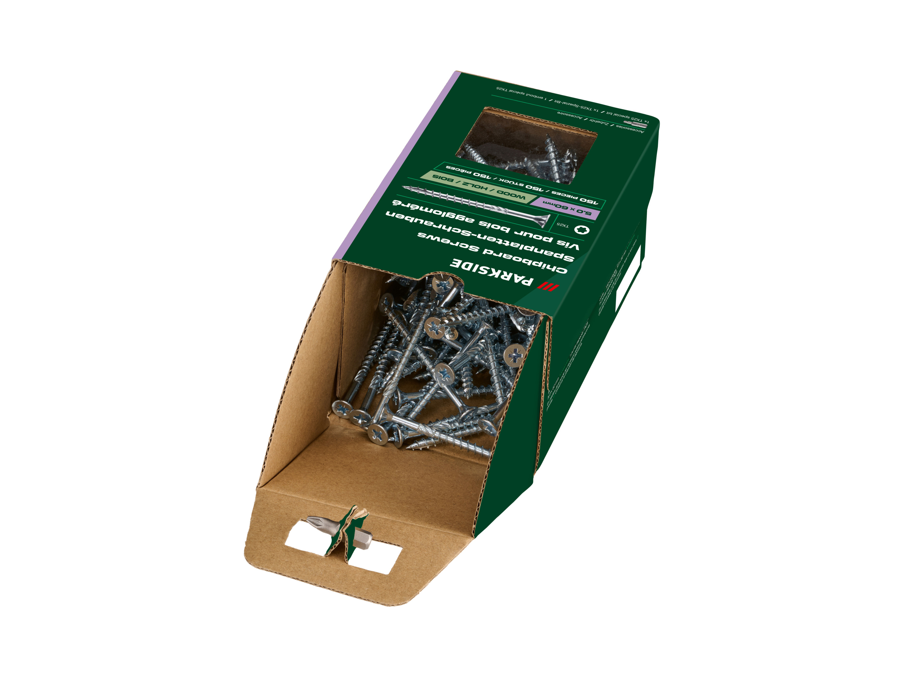 PARKSIDE® Spanplatten-Schrauben (5,0 x 60 mm, TG) Bild 4