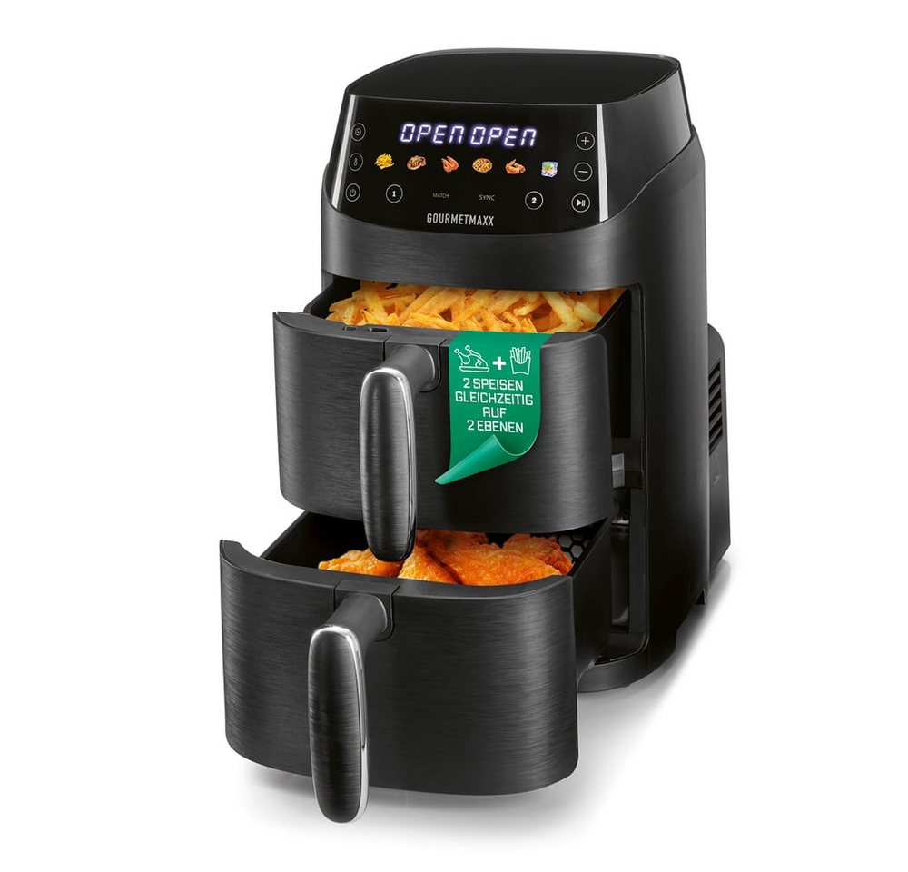 GOURMETMAXX Heißluft-Fritteuse »RA3301DB«, 2000 Watt Bild 5