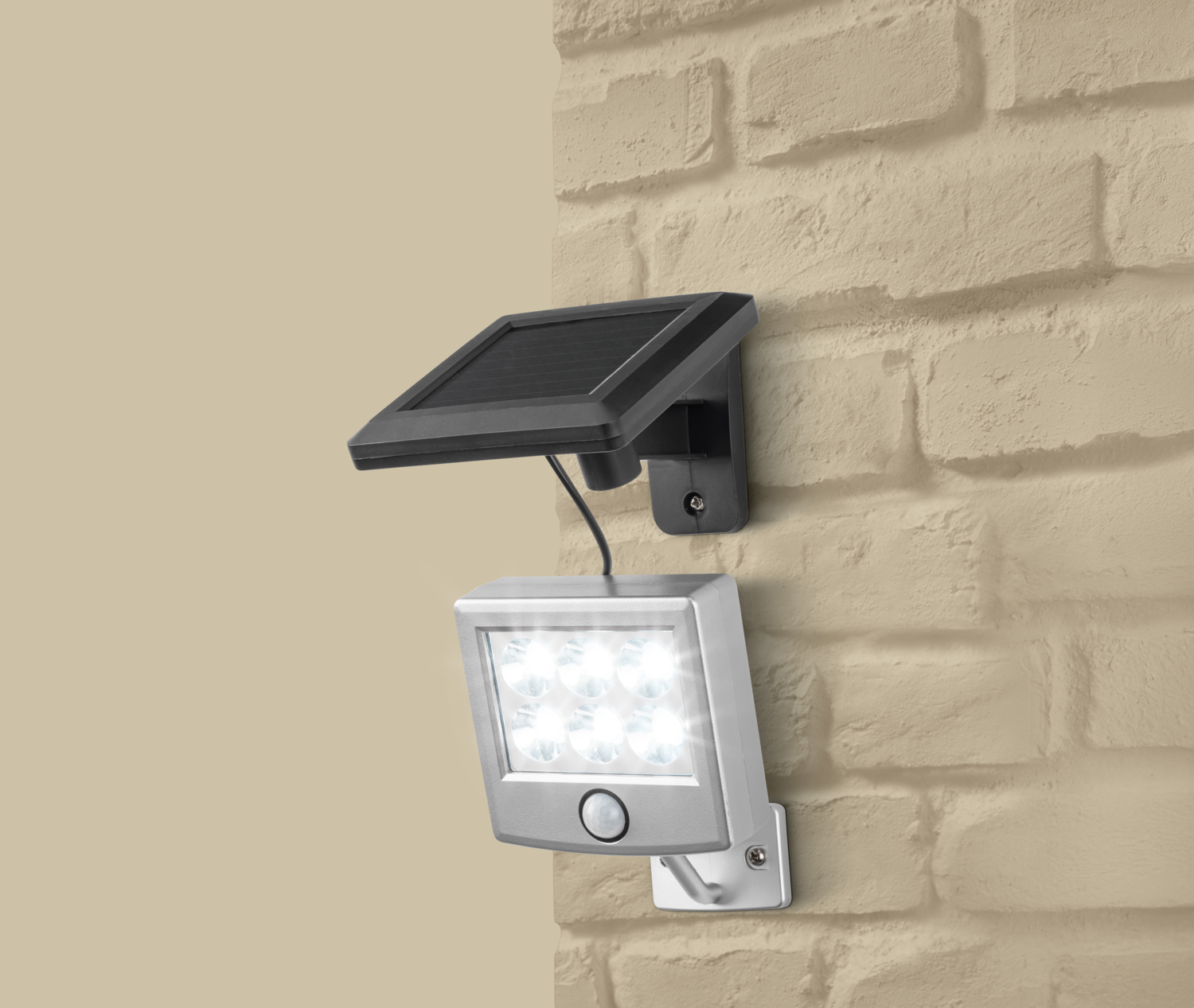 LIVARNO® LED-Solarstrahler, mit Bewegungsmelder (Solarpanel separat) Bild 4