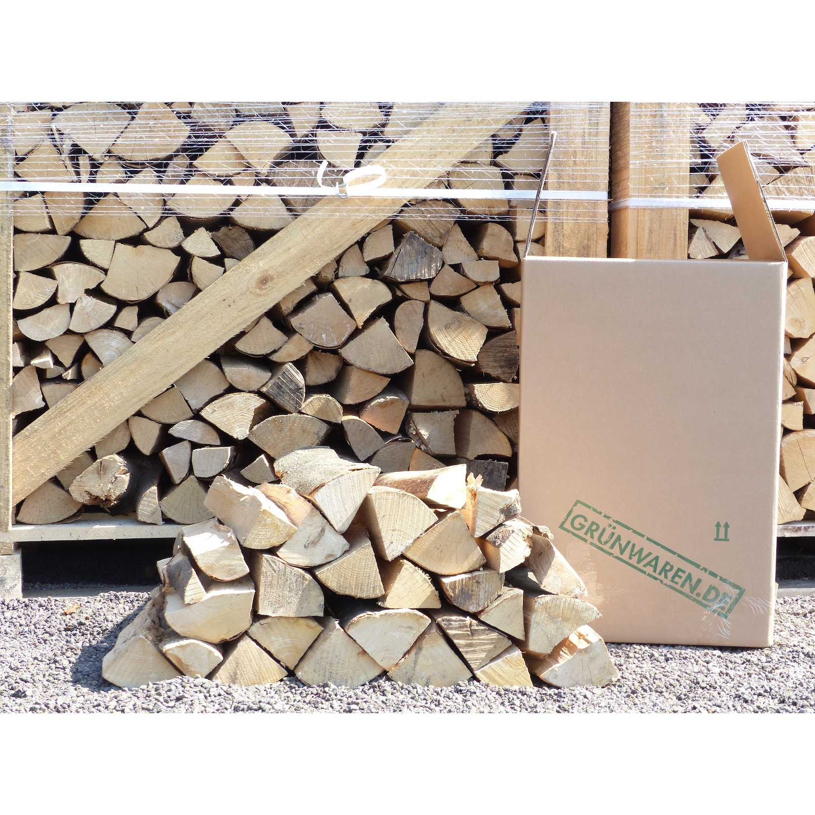 180 kg trockene Buche, Kaminholz Brennholz Feuerholz Hartholz 33 cm