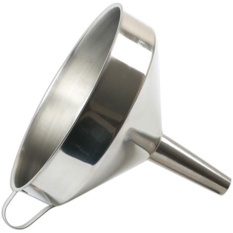 Entonnoir En Acier Inoxydable De 20 Cm De Diametre Laser 7366