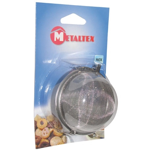 Edelstahlfilter Für Aufgüsse Mit Kette 7,5 Cm Metaltex Kitchenware