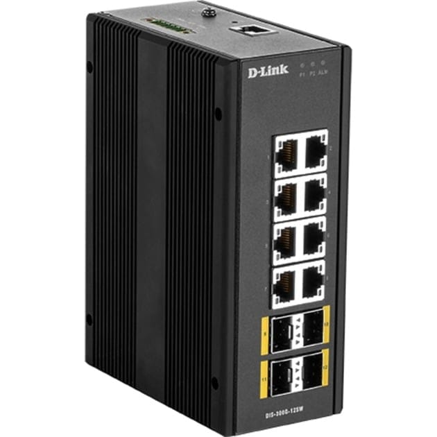 D-link 300g12sw - Switch, 8-port, Gigabit Ethernet, 4x Sfp (dis-300g-12sw)