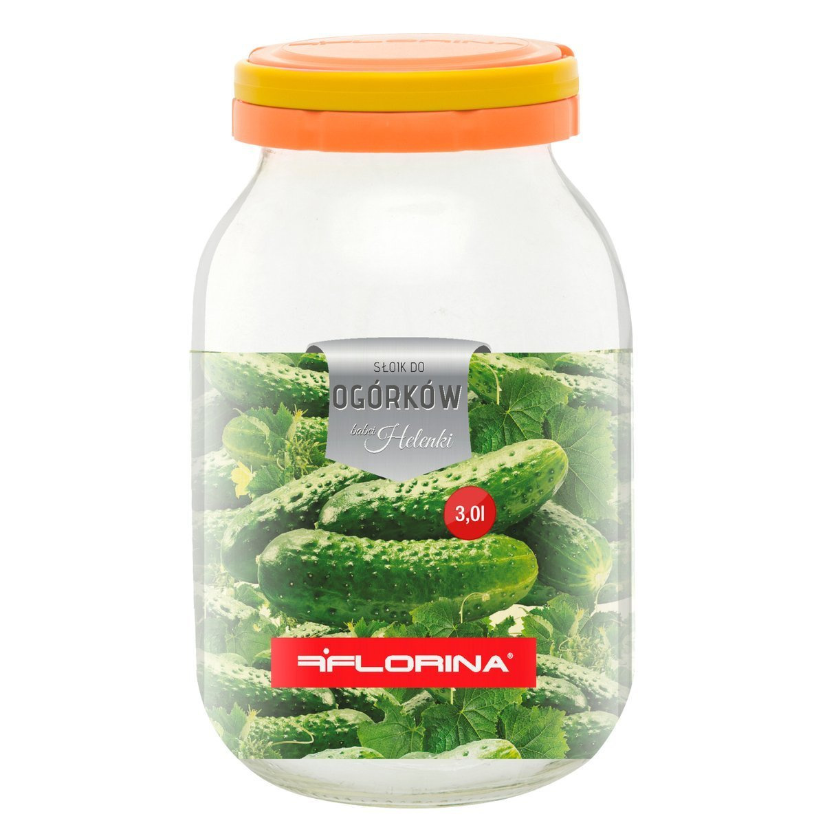 Einmachglas Für Eingelegte Gurken, 3 L Groß