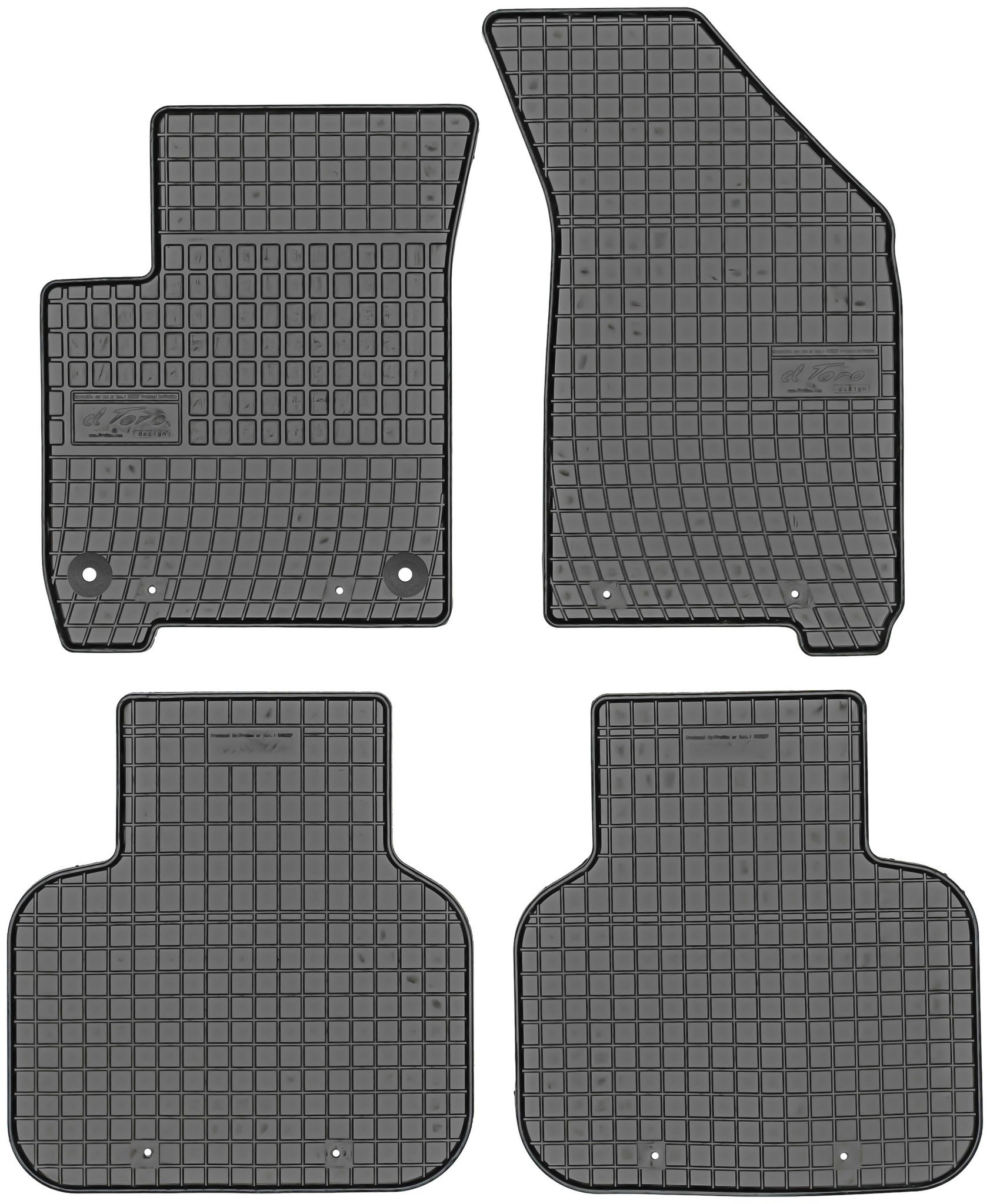 Frogum Fußmatten Et546207 - Fiat Freemont 2011-2016 Fußraum Fahrerseite Op2 - Eingebaut